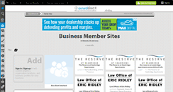 Desktop Screenshot of members.oxnarddirect.info
